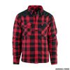 GIACCA - FOSTEX - LUMBERJACK SHERPA JACKET DA BOSCAIOLO Black/Red