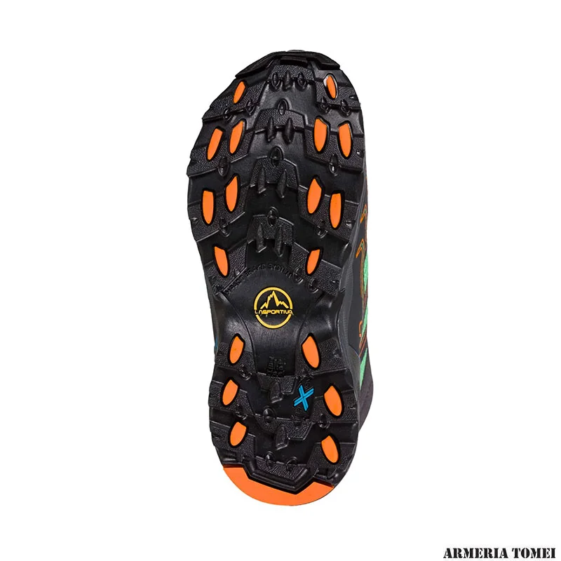 SCARPE - BIMBO/A - LA SPORTIVA - ULTRA RAPTOR II MID JR GTX Carbon/Flame - immagine 2