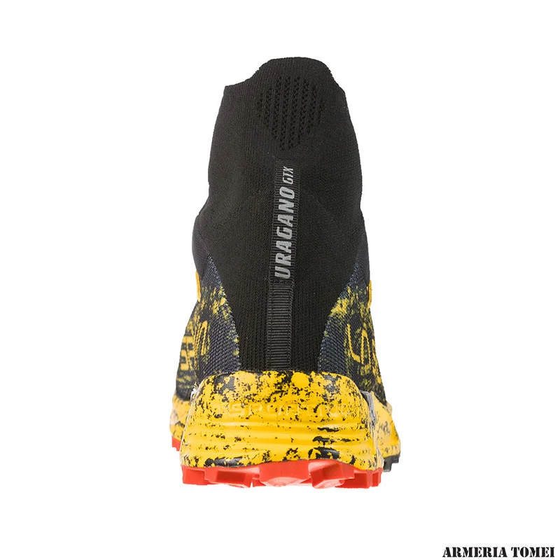 SCARPE - UOMO - LA SPORTIVA - URAGANO GTX Black/Yellow - immagine 5