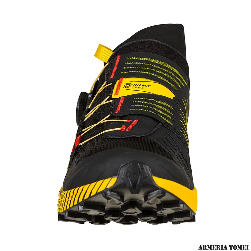 SCARPE - UOMO - LA SPORTIVA - CYKLON Black/Yellow - immagine 4