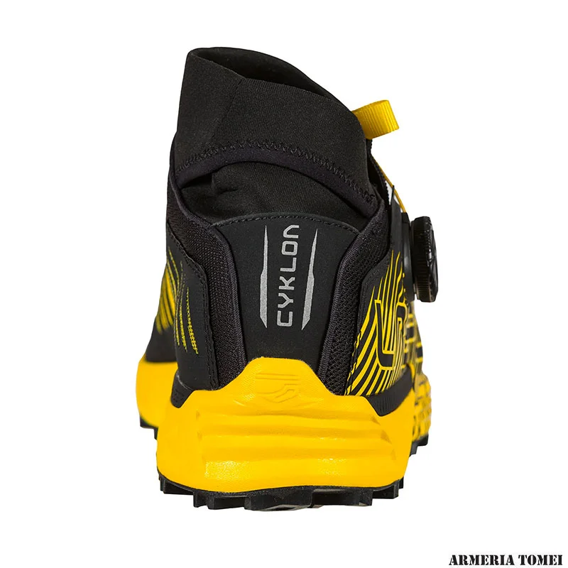 SCARPE - UOMO - LA SPORTIVA - CYKLON Black/Yellow - immagine 5