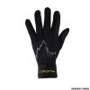GUANTI - LA SPORTIVA - STRETCH GLOVES Black/Yellow