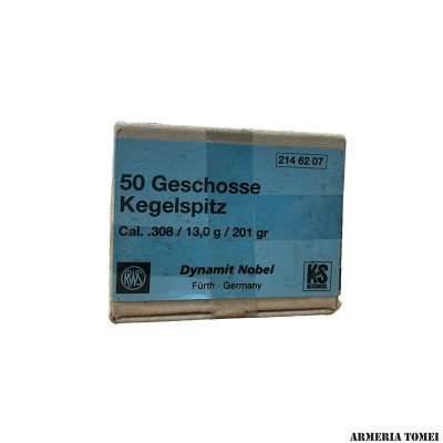 PALLE DA RICARICA - RWS - KS .308 / 13,0g / 201gr (50 PZ)