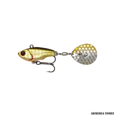SAVAGE GEAR - FAT TAIL SPIN 6.5cm/16g Sinking LEMON BACK FLASH