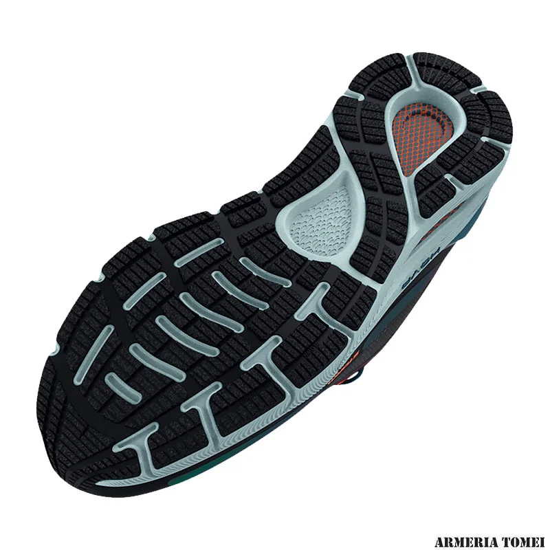 UNDER ARMOUR - UOMO - UA HOVR™ SONIC 5 Black / Petrol Blue - 002 - immagine 5