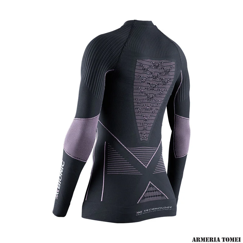 X-BIONIC - DONNA - ENERGY ACCUMULATOR® 4.0 CHARCOAL/MAGNOLIA - immagine 2