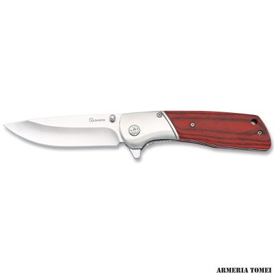 ALBAINOX - COLTELLO - NAVAJA MANICO PAKKAWOOD LAMA 9CM