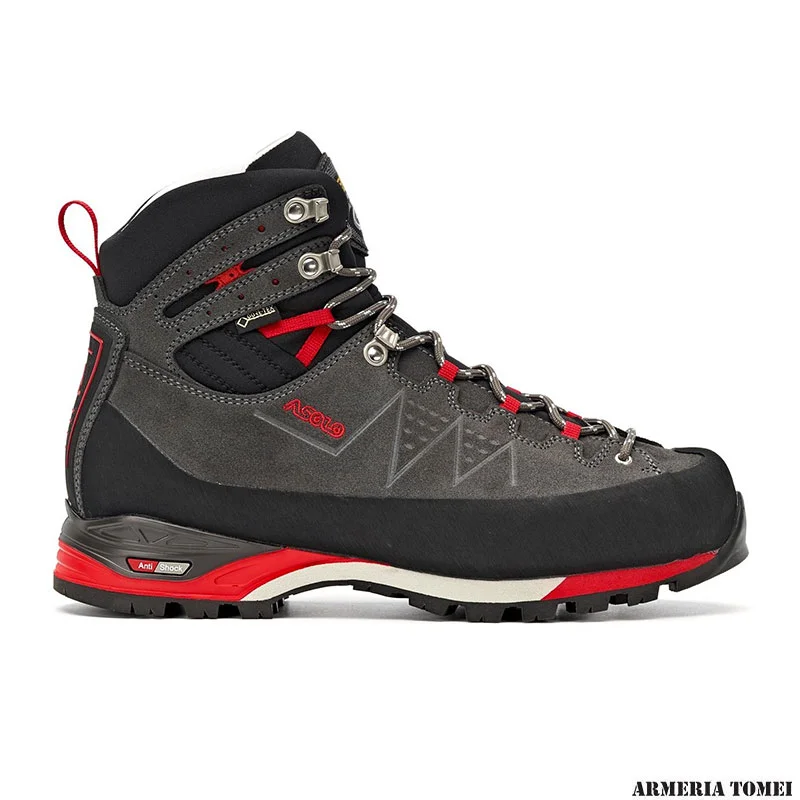 SCARPONI - ASOLO - UOMO - TRAVERSE GTX GV MM GRAPHITE/RED - immagine 2