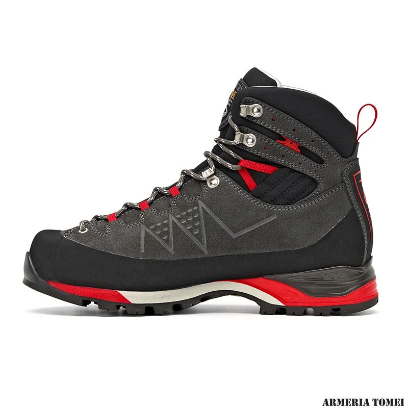SCARPONI - ASOLO - UOMO - TRAVERSE GTX GV MM GRAPHITE/RED - immagine 4
