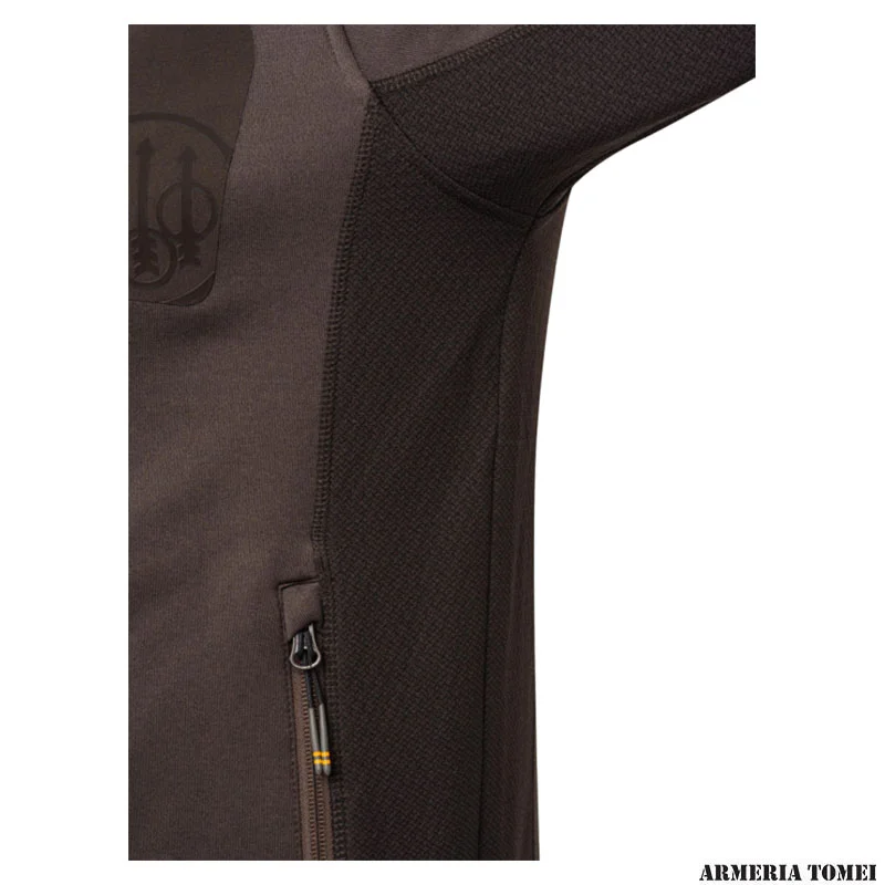 PILE - BERETTA - SMARTECH EVO FLEECE JACKET Brown Bark - immagine 4