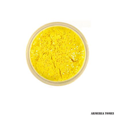 BERKLEY - POWERBAIT® GLITTER TROUT BAIT EXTRA SCENT 1.75oz 50g Yellow