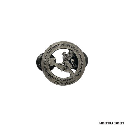 DISTINTIVO GUARDIA DI FINANZA OPERAZIONE PRIMAVERA