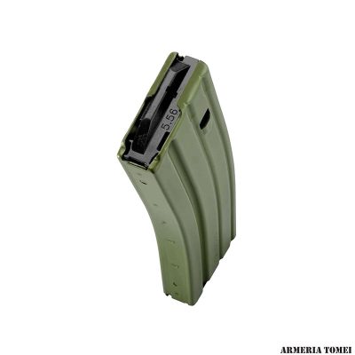 CARICATORE - DURAMAG Caricatore Speed AR15 .223R./5.56 Inf. 30 colpi, Anod. Verde, T360, Elevatore Nero, Molla Everflex