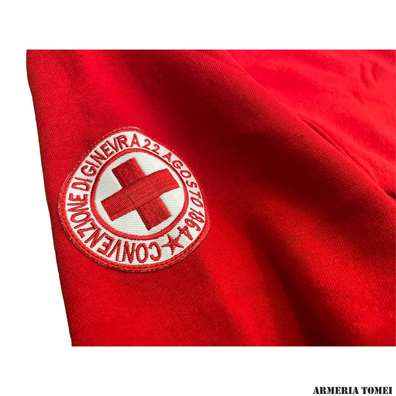 Felpa Croce Rossa Italiana – Cotone Morbido – Logo Ufficiale – Unisex – Simbolo Di Solidarietà