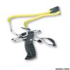 FIONDA - SLINGSHOT CON APPOGGIO E SERBATOIO PER BIGLIE