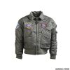 BIMBO/A - MIL-TEC - GIACCA DA VOLO MA1® KIDS M.ABZ. OLIVA