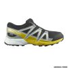 SALOMON - BIMBO/A - SPEEDCROSS CSWP J Black / Wrought Iron / Lemon
