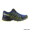 SALOMON - BIMBO/A - SPEEDCROSS CLIMASALOMON™ WATERPROOF J Nautical Blue / Black / Acid Lime
