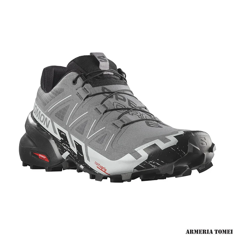 SALOMON - UOMO - SPEEDCROSS 6 Quiet Shade / Black / Pearl Blue - immagine 2
