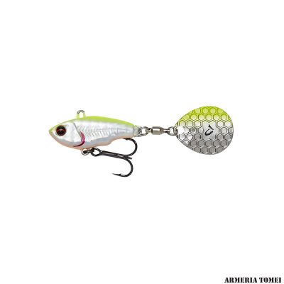 SAVAGE GEAR - FAT TAIL SPIN 8cm/24g LEMON BACK FLASH