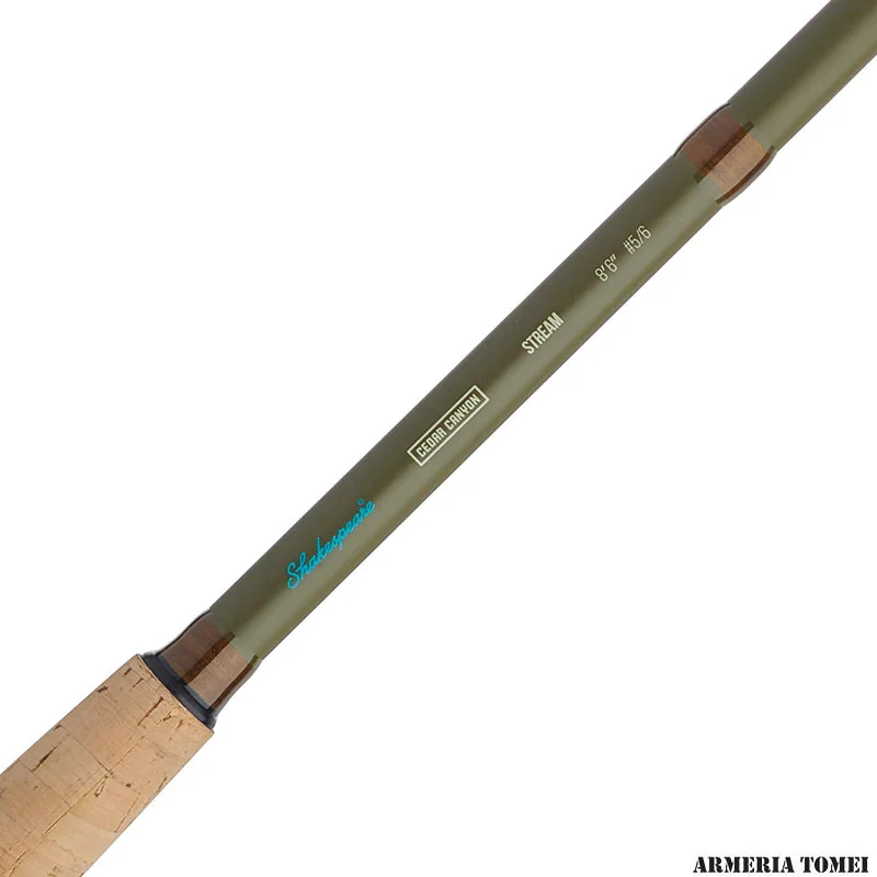 SHAKESPEARE - CEDAR CANYON STREAM FLY KIT MODERATE ACTION 8'6" 5/6WT (3PZ.) - immagine 5