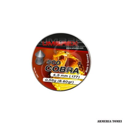 PALLINI ARIA COMPRESSA - UMAREX COBRA DIABOLO 4.5 MM 0.52G -500PZ
