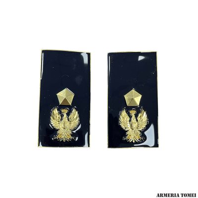 GRADO - POLIZIA DI STATO - COPPIA GRADI METALLO VICE ISPETTORE