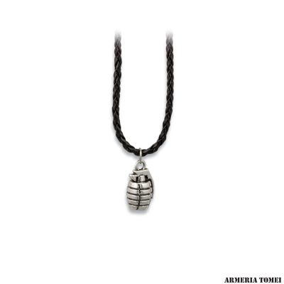 ALBAINOX - COLLANINA CON CIONDOLO GRANATA