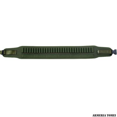 RADAR - CARTUCCIERA CORDURA RINFORZATO E FODERATO 30 CELLE ELASTICHE DA CARABINA