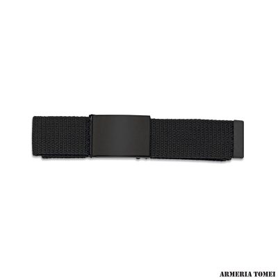 BARBARIC - CINTURA NERA CON FIBBIA