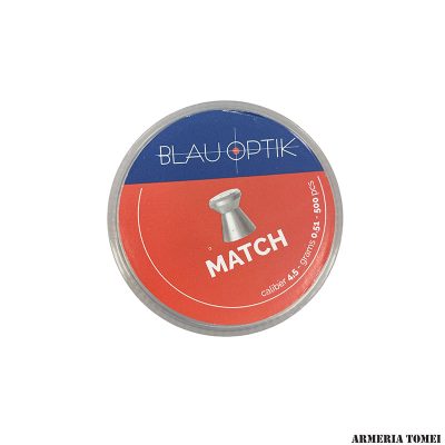 PALLINI ARIA COMPRESSA - BLAU OPTIK - MATCH cal. 4,5 | 0,51gr | 500 pz