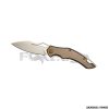FOX EDGE - SPARROW FOLDING KNIFE ALUMINIUM BROWN