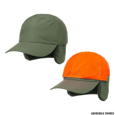 CAPPELLO CON PARAORECCHIE GREEN/FLUO