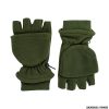 GUANTI - JACK PYKE - FLEECE SHOOTERS MITT GREEN TAGLIA M
