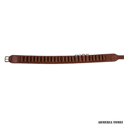 RADAR - CARTUCCERA IN PELLE VOLANATA E FODERATA SCAMOSCIATO CAL 12 | 25 CELLE