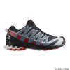 SALOMON - UOMO - XA PRO 3D V8 GTX Black / Fiery Red / Faded Denim