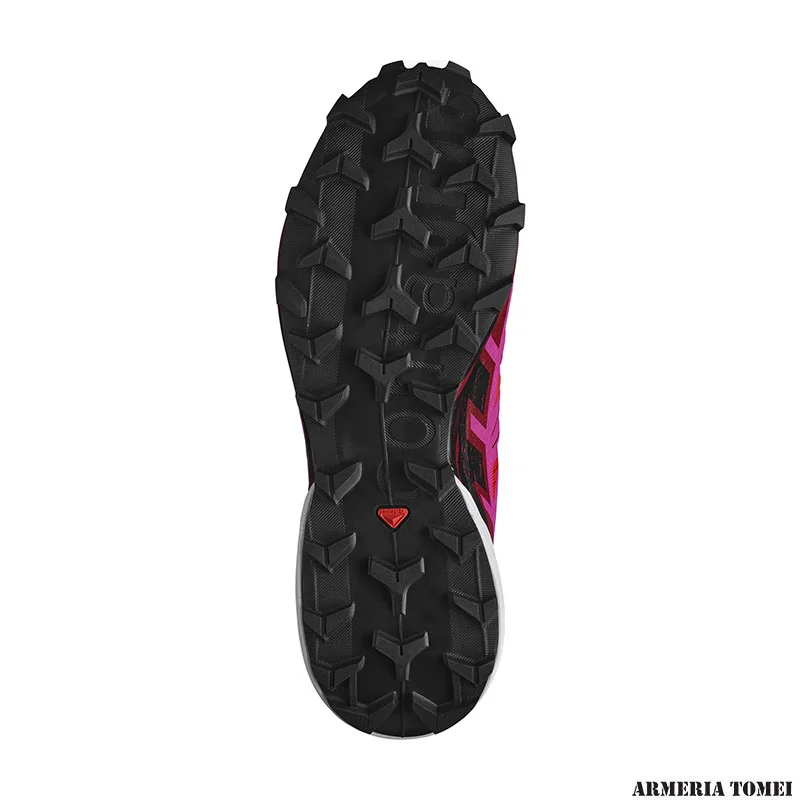 SALOMON - DONNA - SPEEDCROSS 6 W Fiery Red / Very Berry / White - immagine 3