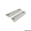 TONI SYSTEM - GUANCETTE CORTE 1911 X3D MINIG SILVER -G19113DC