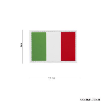 PATCH - 3D PVC BANDIERA ITALIA #13054