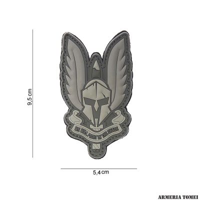 PATCH - 3D PVC SPARTAN GRIGIO #10098
