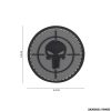 PATCH - 3D PVC PUNISHER SIGHT GRIGIO #12077