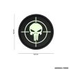 PATCH - 3D PVC PUNISHER SIGHT GLOW IN THE DARK #20026