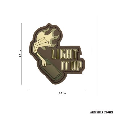 PATCH - 3D PVC LIGHT IT UP #9010