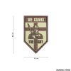 PATCH - 3D PVC WE GUARD THE NIGHT COYOTE #13111