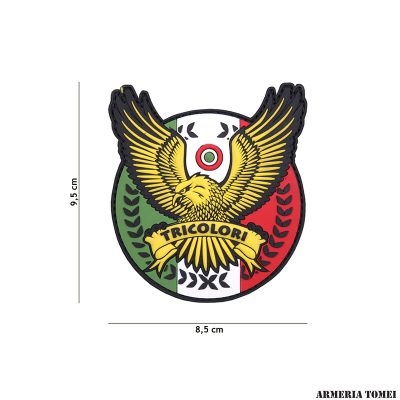 PATCH - 3D PVC TRICOLORI #1088