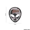 PATCH - 3D PVC ALIEN NERO  CAMO #2134