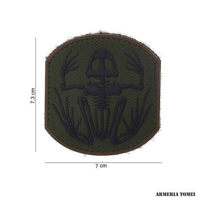 PATCH - 3D PVC FROG SKELETON #14008