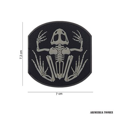 PATCH - 3D PVC FROG SKELETON #14006