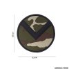 PATCH - 3D PVC SPARTAN SHIELD WOODLAND #10119