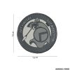 PATCH - 3D PVC SPARTAN AUT GRIGIO #14048